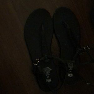 Black sandals